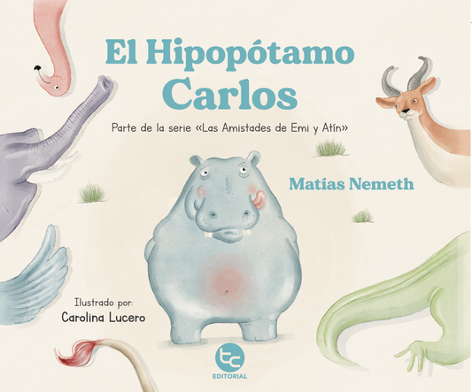 Hipopotamo Carlos (compartir, trabajar el egoísmo)