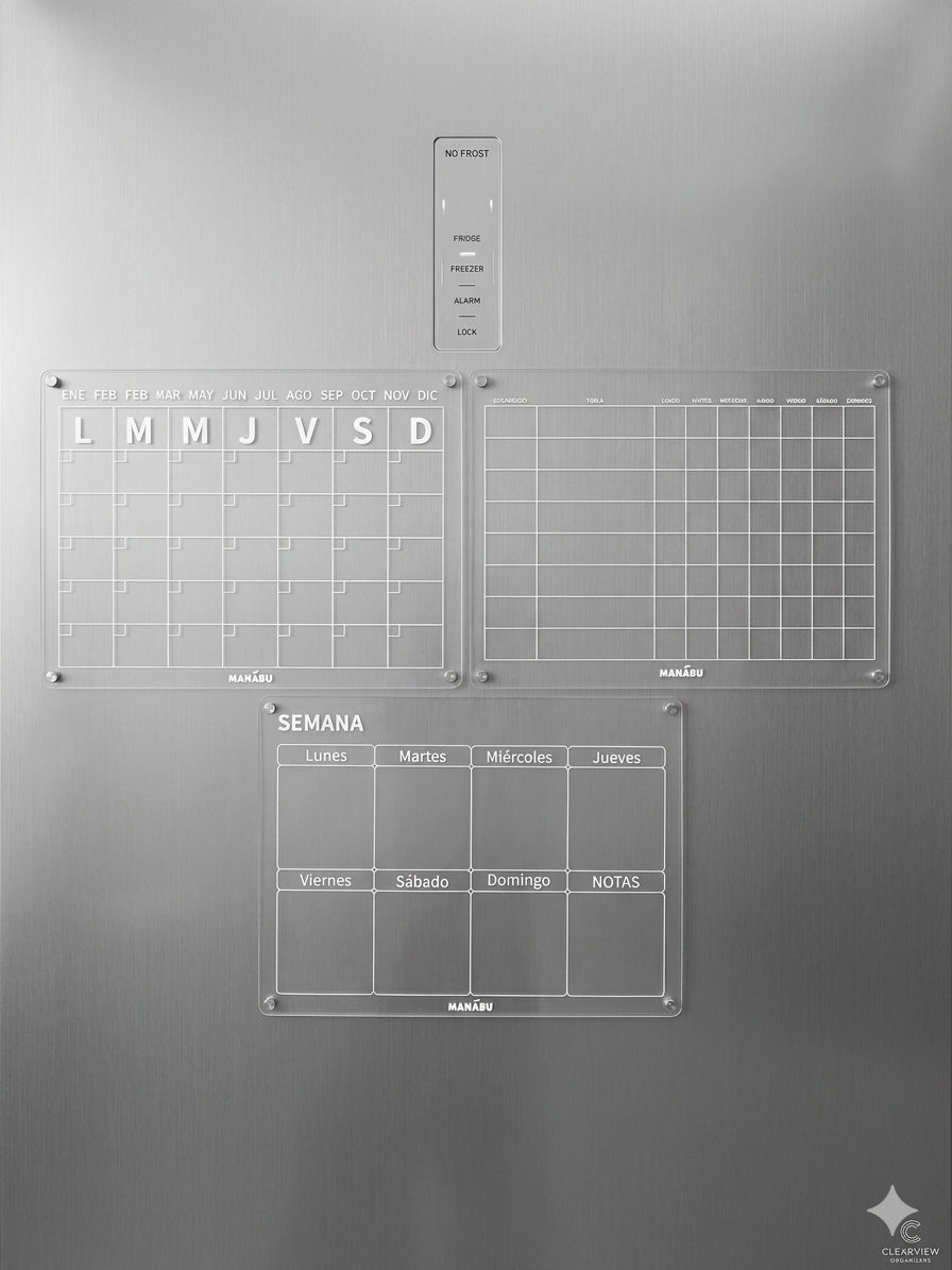Pack x3: Calendario Mensual + Semanal + Rutinas