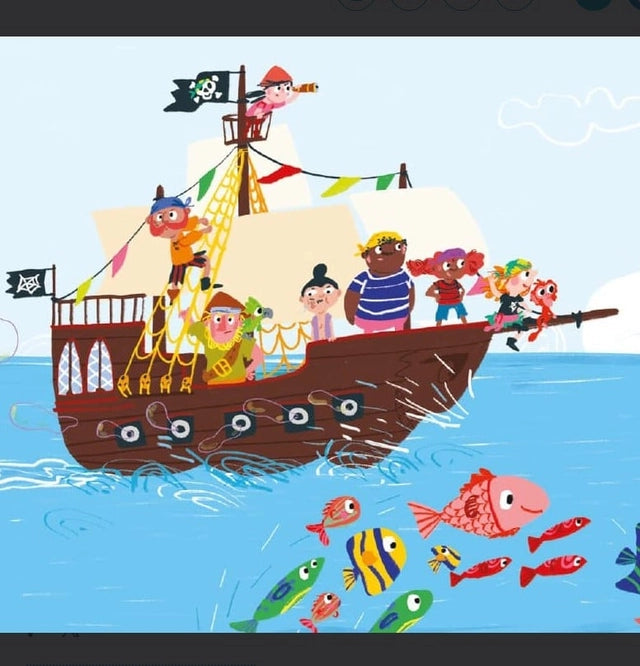 Daniela y las Chicas Piratas (amistad, valentía y solidaridad) 3+