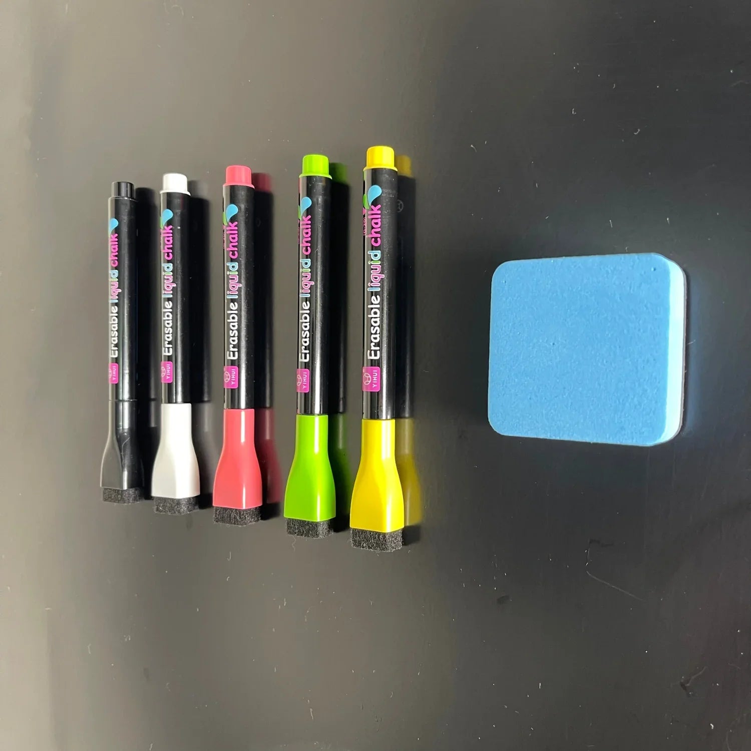 Menú Semanal de Comidas y Compras + 5 Lápices tiza líquida tipo A - Manabu