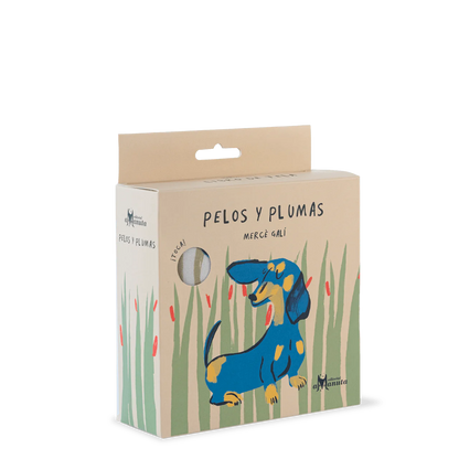 Pelos y plumas (estimulación de bebés y vida animal)