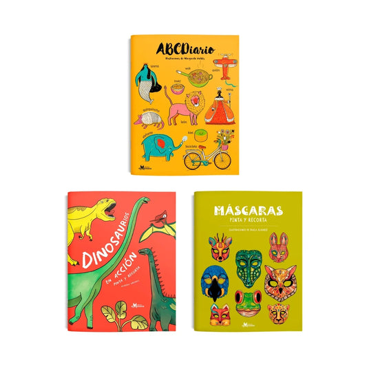 Pack x3: Colorear y Actividades Version A