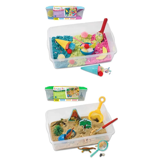 Pack x2: Helados y Dinosaurios Sensorial