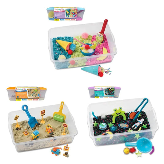 Pack x3: Helados, Construcción y Espacio Sensorial