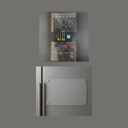 Pack x3: Calendario Semanal y Mensual + Pizarra Lisa