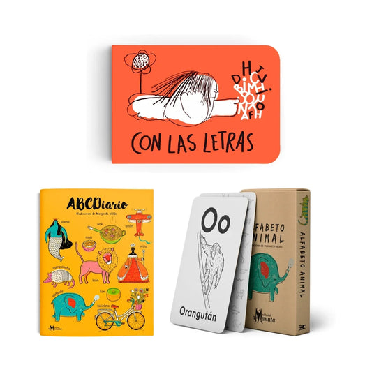 Pack x3: Aprendiendo las Letras