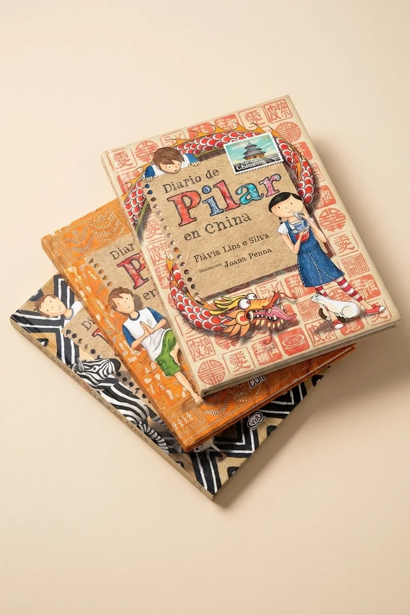 Pack x3 Diario de Pilar: Aventuras por el mundo