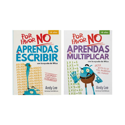 Por Favor no Aprendas - A Escribir & Multiplicar 6+ años