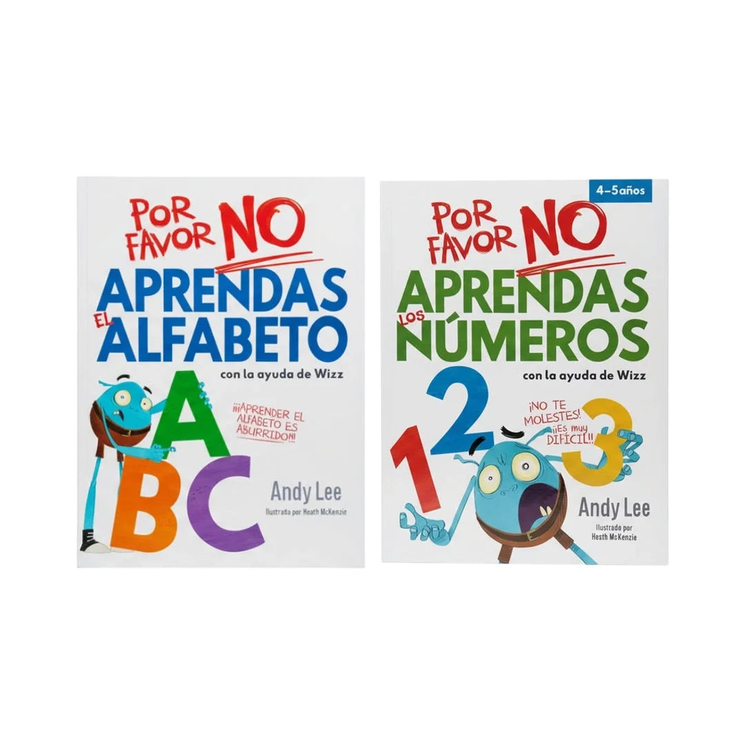 Por Favor no Aprendas - Alfabeto & Números 4-5 años