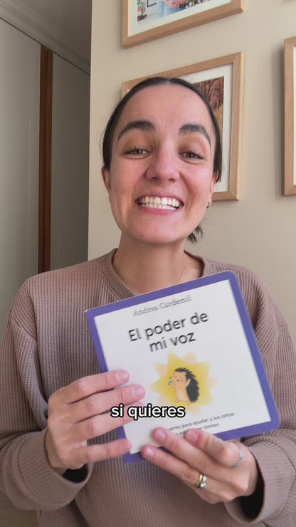 El Poder de mi Voz. (sacar la voz y poner limites) 0 a 5 años