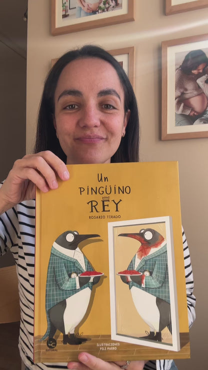 Un Pingüino Rey (amistad y resolución de problemas) 4 años +