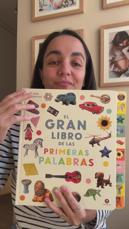 El gran libro de las primeras palabras (estimulación verbal) 1 a 3 años