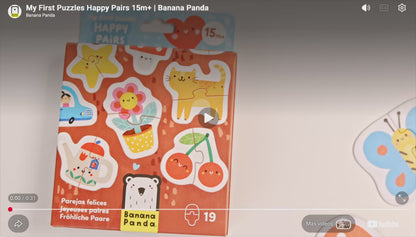 Puzzle My First Puzzle Happy Pairs (38 piezas, 19 puzzles) 15M+