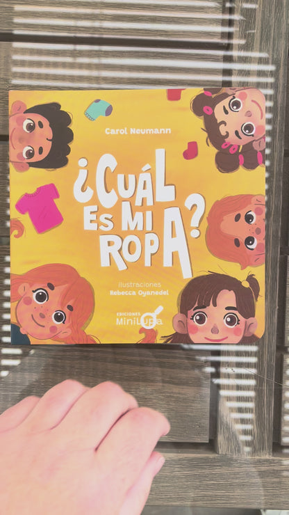 ¿Cuál es mi ropa? (vocabulario ropa y opuestos)