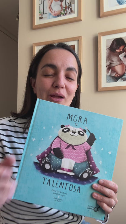 Mora es talentosa (síndrome de down, talento)