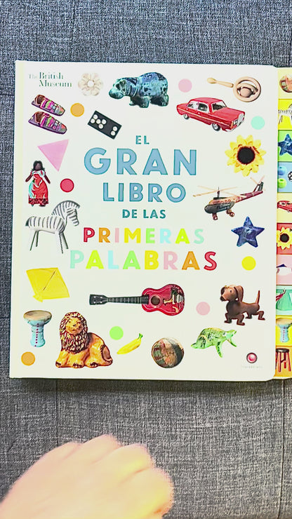 El gran libro de las primeras palabras (estimulación verbal) 1 año +