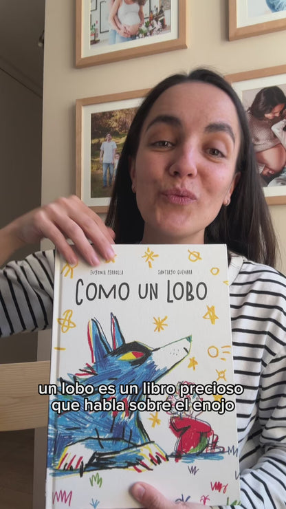 Como un lobo (manejo del enojo y reconocer emociones)