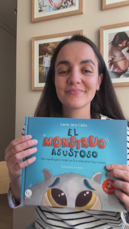 El Monstruo Asustoso (miedo al dormir, enfrentar miedos)