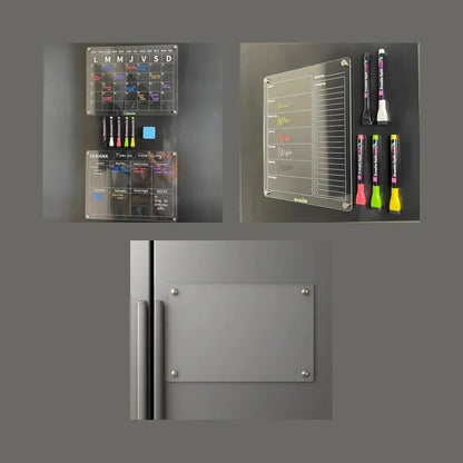 Pack x4: Calendario Mensual y Semanal + Menú + Pizarra M