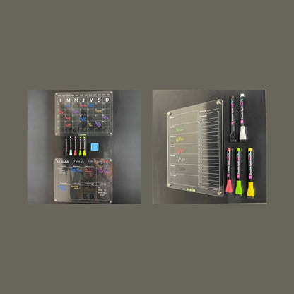 Pack x3: Calendario Mensual y Semanal + Menú M