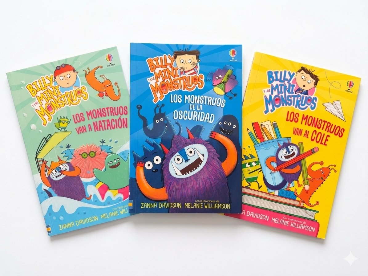 Pack x3: Billy y Los Mini Monstruos. Vol 1 + 2 + 3