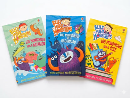 Pack x3: Billy y Los Mini Monstruos. Vol 1 + 2 + 3