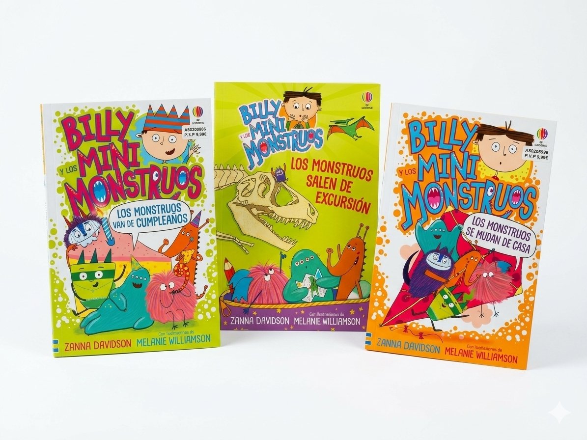 Pack x3: Billy y Los Mini Monstruos. Vol 5 + 6 + 7