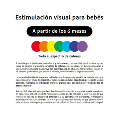 Estimulación Visual 6M+ (alto contraste en el espectro completo)